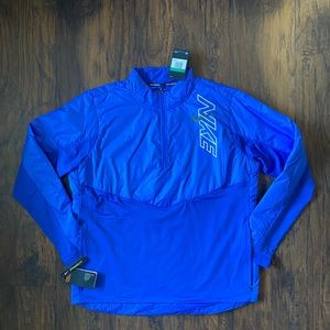 Nike Running Pullover Jacket BV5419 405 Mens Sz XL